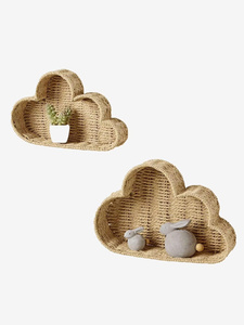 Adorable y maravilloso para la habitación de bebés y niños, perfecto para organizar suministros, cesta decorativa de pared con forma de nube de papel. - Product Image 1