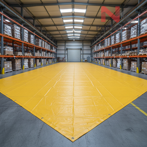 Bâche industrielle robuste et imperméable, prix usine, pour la protection des chantiers, des camions, des marchandises et des entrepôts - Product Image 5