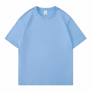 T-shirt jaune à manches courtes et col rond pour homme, 100 % coton, coupe classique, jersey décontracté, couleur unie, teint uni - Product Image 6