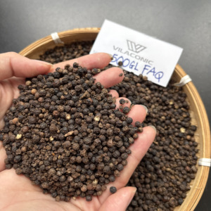 [Keith Vilaconic] Poivre noir cru du Vietnam de qualité supérieure 500 g/l Grains séchés gros grains avec un arôme intense - Meilleurs prix de gros pour les achats en vrac - Product Image 1