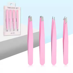 Las Mejores Pinzas para una Agarre Fácil, Pinzas Angulares para Depilación con Mango Cómodo, Pinzas para Cejas al por Mayor - Product Image 3
