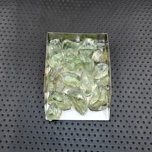 Ensemble d'améthyste verte brute, cristaux naturels de prasiolite, 10-15MM, petites pierres de guérison, ensemble de chakra du cœur pour la fabrication de bijoux - Product Image 6