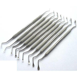 Herramientas de Restauración Dental de Acero Personalizables: Pulidores de Bola, Raspadores de Amalgama y Plástico de Resina de Blush Surgical - Product Image 2