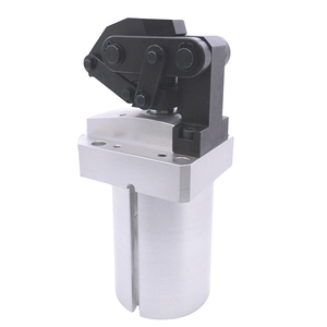 Flowtek PMLS-63 Magnetic Double Acting Aluminum Pneumatic Multi-Link <b>Clamp</b> Cylinder for Workholding Automation - Product Image 3