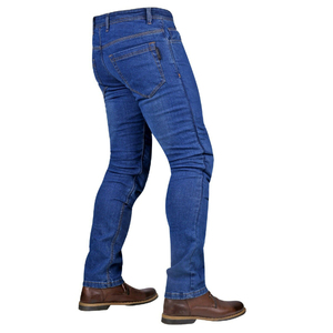 Pantalones Vaqueros de Mezclilla Ajustados de Cintura Media para Hombre, Estilo Urbano, Color Blanco, Disponibles al por Mayor a Precio Económico - Product Image 3