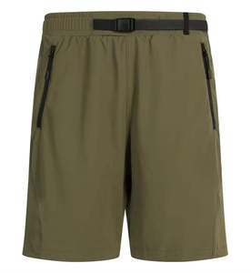 Shorts Bermuda pour Hommes Gris Respirants Écologiques à Séchage Rapide avec Taille Élastique et Poches Style Sport Casual - Product Image 4