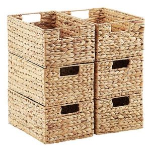 Sustainable Handmade Water Hyacinth <b>Basket</b> Manufacturer Decorative Eco Friendly Lightweight from Vietnam - Product Image 1