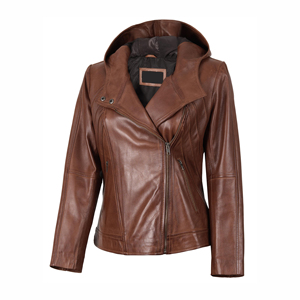Veste en cuir pour femme de fabrication professionnelle à vendre, meilleure qualité, vêtements décontractés, manches longues, vestes en cuir pour femmes - Product Image 4