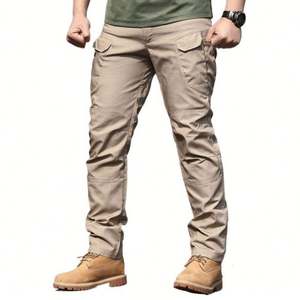 Pantalon tactique pour homme, pantalon cargo Rip Stop, pantalon de randonnée, pantalon de travail imperméable, pantalon d'extérieur pour homme - Product Image 3
