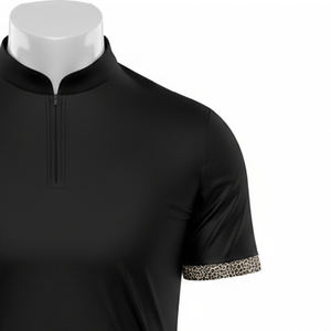 เสื้อยืดคอกลมคุณภาพสูง พิมพ์ลายพรางที่ปลายแขนเสื้อ ผลิตจากโพลีเอสเตอร์ไมโครอินเตอร์ล็อค 100% หนา 140 GSM - Product Image 3