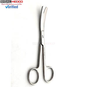 Juego de 3 Tijeras de Disección Manuales de 5.5 Pulgadas con Puntas Curvas Afiladas/Redondas, Instrumentos Quirúrgicos - Product Image 6