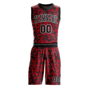 Ensemble d'uniformes de basketball personnalisés unisexes professionnels respirants et confortables, grandes tailles, service OEM, vente en gros 2025 - Product Image 1