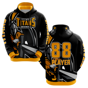 Sweat à capuche en coton tricoté de qualité supérieure pour hommes, grande taille, sur mesure, anti-rides, anti-rétrécissement, durable et durable, nouvel arrivage - Product Image 6