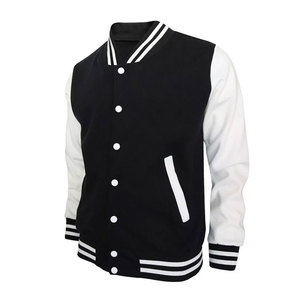 Vestes universitaires vierges à prix abordable, vestes universitaires personnalisées en coton pour hommes, vestes Letterman - Product Image 2