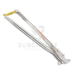 กรรไกรตัดกระดูก Serra Emasculator ขนาด 14 นิ้ว ด้ามตรง สีทอง พร้อมระบบ Ratchet Triple Crush ผลิตจากสแตนเลสสตีล แข็งแรงทนทาน สำหรับสัตวแพทย์ ได้รับมาตรฐาน CE โดย Blush Surgical - Product Image 6