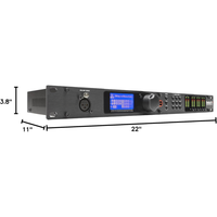 Procesador de Audio Profesional Driverack PA2, Gestión de Sonido DSP, Procesador de Efectos para Altavoces