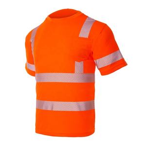 Chaleco de Seguridad Reflectante de Alta Visibilidad, Malla Fluorescente de Poliéster de Secado Rápido, Unisex, Ropa de Trabajo Sublimada, Detección de Agujas - Product Image 5