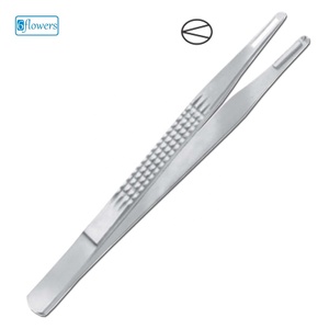 Pinces à tissus Charnley professionnelles en acier inoxydable, certifiées CE, instrument chirurgical de classe I, tailles 18 cm et 14,5 cm - Product Image 1