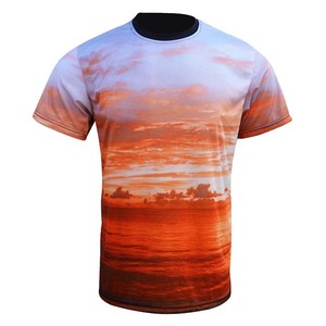 เสื้อยืดซับลิเมชั่นคุณภาพสูงสำหรับผู้ชาย เหมาะสำหรับงานพิมพ์ตามสั่ง ลายเต็มตัว หรือสำหรับธุรกิจค้าปลีกแฟชั่น - Product Image 3