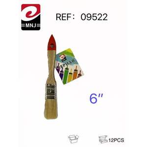 Pincel de pintura con mango de madera maciza de 6 pulgadas CEPILLO - Product Image 3