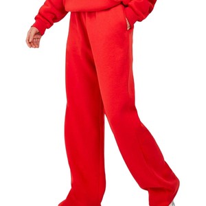 Conjunto deportivo de forro polar para mujer al por mayor, conjunto a juego para invierno, marcas de ropa deportiva, logotipo personalizado, MOQ bajo - Product Image 5