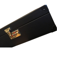 Étui pour tablier maçonnique de cérémonie, modèle Craftmark, en similicuir noir, durable, forme carrée, personnalisable, haute qualité