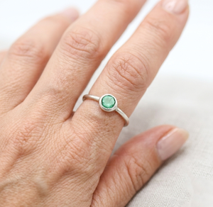 Precious Geometric <b>Emerald</b> Gemstone IGI Certified 925 Solid Sterling <b>Silver</b> Handmade Trendy Women <b>Rings</b> for Wedding Party - Product Image 5