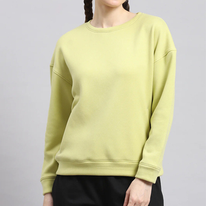 Sweat-shirts pour femmes respirants et personnalisés, effet délavé, 100 % coton, coupe classique – Meilleur fournisseur en gros - Product Image 1