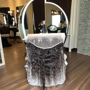 Approvisionnement en gros de cheveux humains indiens ondulés frontaux, 100% naturels, texture soyeuse, cuticule saine, prix d'exportation compétitif - Product Image 3
