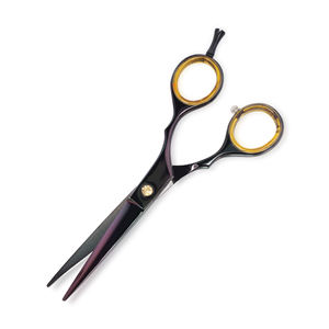 กรรไกรตัดขนสัตว์เลี้ยงปลายทู่ พร้อมที่พักนิ้วสองนิ้ว - Product Image 2