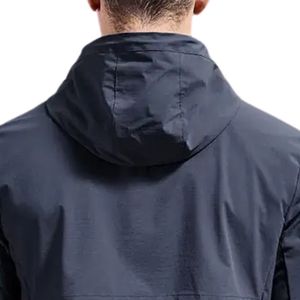 Wholesale Mens Performance Windbreaker <b>Coat</b> Lightweight Breathable Running Jacket Outdoor Sportswear Full Zip Clothing - Product Image 4