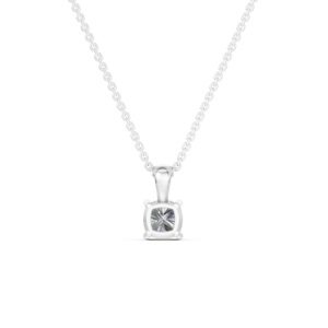 Collar de Plata 925 con Diamante de Laboratorio, Certificado IGI, Fabricante de Joyería Fina Ética, Venta al por Mayor, RJC OEM ODM NK706455 - Product Image 3