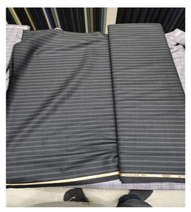 Tela Tejida a Rayas, Mezcla de Poliéster y Algodón, Material Textil para Trajes, Camisas, Prendas de Vestir, Confección de Ropa, Rollo - Product Image 1