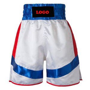 Shorts de boxe unisexes de haute qualité pour l'entraînement BJJ MMA - Fight Night 100% polyester respirant - Product Image 5
