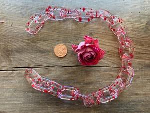 Cadena de eslabones de resina con forma de círculo para decoración del hogar. Personalización de eslabones de resina con variedad de colores para decoración del hogar al precio más bajo. - Product Image 4