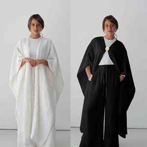 Abaya Musulmana Moderna Informal de Satén de Lujo para Mujer, Estilo Dubái, Vestido Largo Islámico Modesto de Manga Larga - Product Image 5