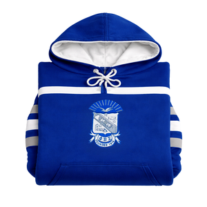 Sweat à capuche bleu Phi Beta Sigma, vêtements de fraternité grecque avec un design audacieux, confort premium et style athlétique - Product Image 6