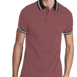 เสื้อโปโลผู้ชายสั่งทำ เสื้อโปโลขายส่ง ผ้าฝ้ายพรีเมียม แขนสั้น ผู้ผลิตเสื้อยืดโปโล OEM เสื้อผ้าลำลอง - Product Image 1