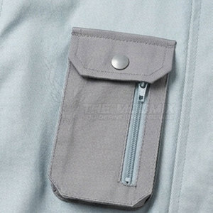 Vêtements de travail Combinaison de mécanicien de haute qualité en polyester respirant et durable Uniforme de service de garage pour hommes - Product Image 4