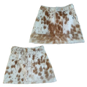 Nouvelle Arrivée - Dernières Tendances : Jupes en Cuir et Laine pour Femmes en Cuir Véritable de Haute Qualité avec Taille Élastique - Product Image 5