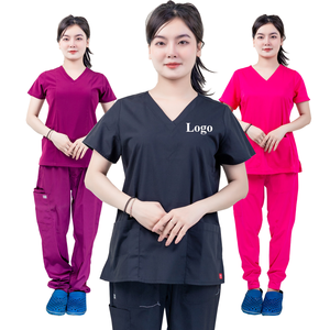 Uniformes de enfermería antipolvo verificados por FMF VN, uniformes médicos elásticos para mujeres y hombres, uniformes de Hospital ODM/OEM - Product Image 1