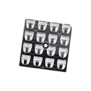HONJU haute puissance projecteur LED lentille polarisée 30 degrés <span class=keywords><strong>stade</strong></span> PC matériel motif carré Structure plan-convexe - Product Image 5