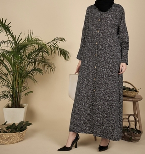 Beautiful Dubai Abaya for Women Hand Work Kaftan Traditional Islamic Clothing and Accessory New Designed for Muslims Front Open - Product Image 5