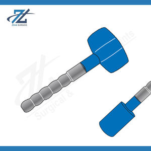 Mallet Blue, instrument chirurgical manuel en acier inoxydable, 255 mm, 520 g, conception à extrémité verticale, certifié CE, haute qualité, ZOHA SURGICO - Product Image 2