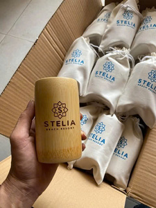Taza Reutilizable de Bambú para Bebidas, Taza de Café Sostenible para Cafeterías, Oficinas y Eventos Promocionales - Product Image 2