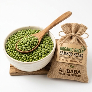 Frijoles de Bambú Verdes Naturales, Frijoles Secos de Primera Calidad, Grado Alimenticio, Alto Contenido de Proteínas, Legumbres Saludables, Suministro al por Mayor, Exportación - Product Image 1