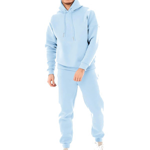 Conjunto de Sudadera con Capucha y Pantalones Deportivos para Hombre, Personalizado con Impresión OEM, Trajes Deportivos de Lujo Reversibles, Resistentes al Viento, de Poliéster/Algodón, Tallas Grandes, Ecológicos - Product Image 6