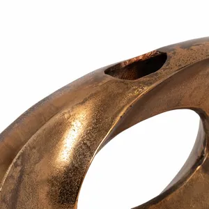High End Luxury Iron Decorative Flower <b>Vase</b>-Coastal Design Tabletop <b>Vase</b> for Resort Spa & Wedding Decorations Eco-Friendly - Product Image 5