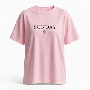 T-shirt décontracté à col rond pour femme grande taille, 100 % coton jersey, manches courtes, avec caractéristiques anti-plis et écologiques, personnalisable avec votre marque - Product Image 5