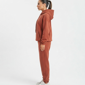 OEM Hot Selling Custom <b>Women</b> Men 2 Piece Lounge Sweatsuit Sets Oversized Fall Hoodies <b>Baggy</b> <b>Jogger</b> Sweatpants Tracksuit - Product Image 5
